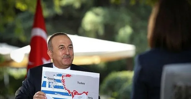 Yunanistan'dan ısmarlama harita!