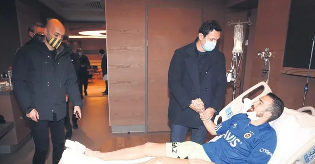 Harun Tekin’e moral ziyareti