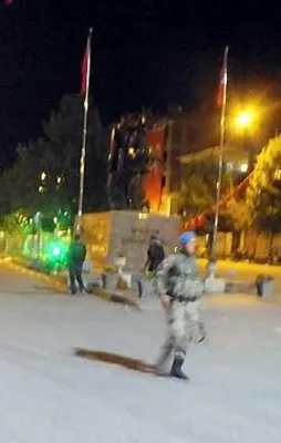 Hainlerden karakola roketli saldırı
