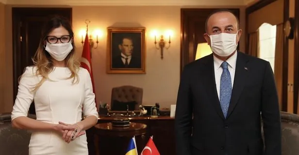Dışişleri Bakanı Mevlüt Çavuşoğlu, Ukrayna Dışişleri Bakan Yardımcısı Ceppar’ı kabul etti