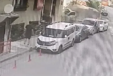 İstanbul’da dehşet anları kamerada