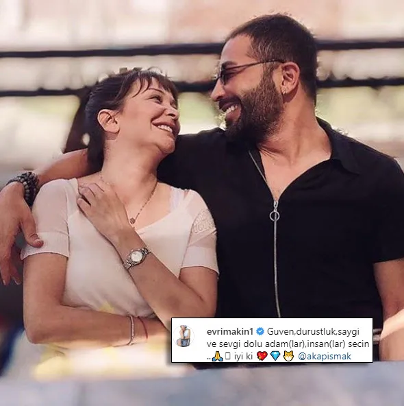 Evrim Akın ile Aşkım Kapışmak aşklarını sosyal medyadan duyurdu-3