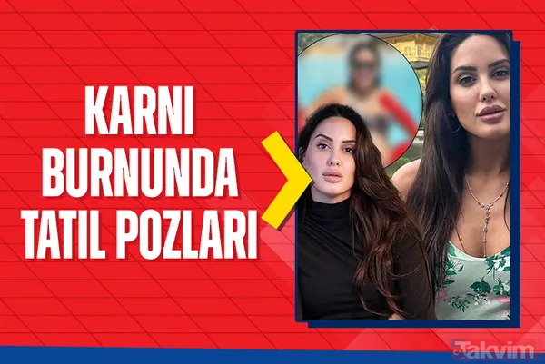 Survivor Sahra Işık’tan havuzda karnı burnunda paylaşım! Sezonu açan Sahra’dan hamilelik pozları - 1