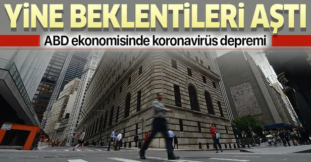 ABD ekonomisinde koronavirüs depremi! Yine beklentilerin üzerinde arttı | 18 Nisan haftası ABD işsizlik rakamları