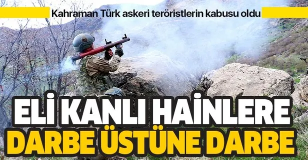 PKK/YPG’ye darbe üstüne darbe! Son bir ayda 86 terörist etkisiz hale getirildi!