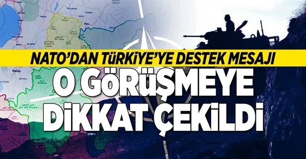 NATOdan Türkiyeye destek mesajı