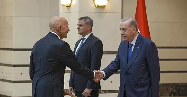 Başkan Erdoğan 3 ülkenin büyükelçisini kabul etti! ABD Büyükelçisi Barrack güven mektubu sundu