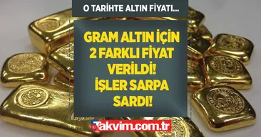 Altın fiyatları uçuşa geçmeye başladı! Gram altın için 2 farklı fiyat verildi! İşler sarpa sardı! 0.5, 7 gram altın ne kadar? İşte canlı altın fiyatları