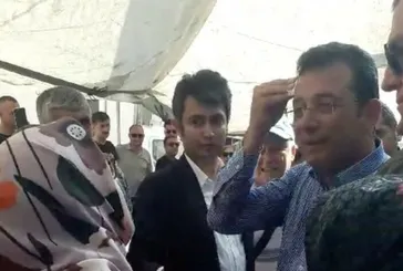 CHP’li İBB Başkanı İmamoğlu’na pazarda tepki