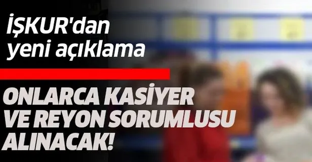 İŞKUR'dan yeni açıklama BİM işçi alım ilanları...