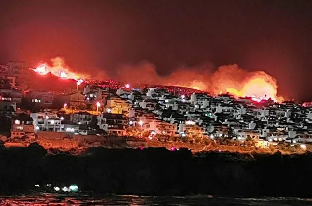 Son dakika: İzmir'de makilik alanda yangın!