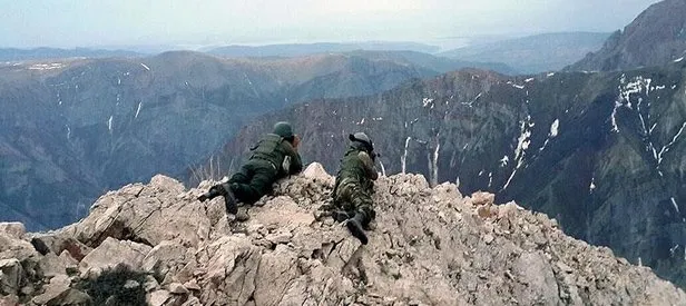 Hudut Birliğine saldıran PKK’lı kalleşlere ağır darbe