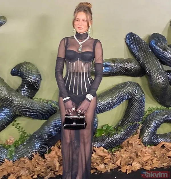 Transparan Serenay! Serenay Sarıkaya'yı gören ne tarafa bakacağını şaşırdı "Acele çıktı herhalde altını unutmuş" Burak Deniz hayran hayran izledi - 5