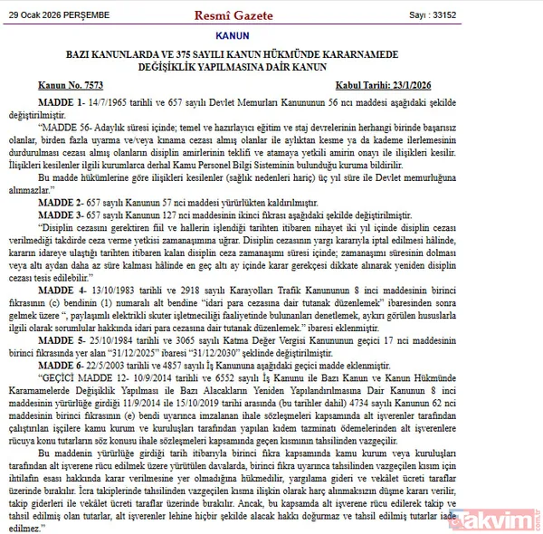 Memurlar için yeni dönem: Sıkı denetim geliyor! Maaş kesintisi ve 3 yıl kamuya dönüş yasağı - 3