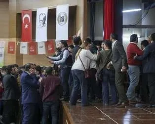 Bir CHP klasiği! Kurultay’da kavga çıktı