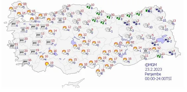 HAVA DURUMU | Meteorolojiden o bölgeye çok kritik uyarı! Çok kuvvetli geliyor | 19-23 Şubat 2023-15
