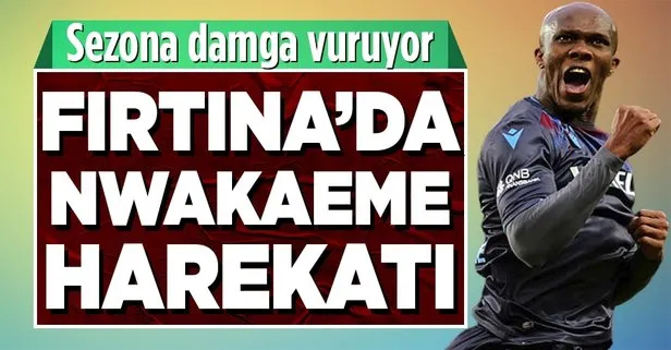 Trabzonspor sözleşme için düğmeye basıldı! Fırtına’da Nwakaeme harekatı
