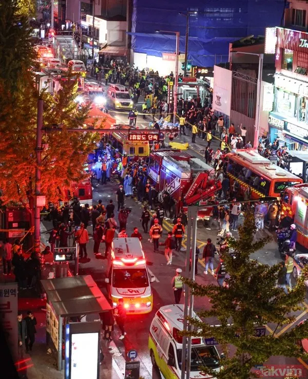 Seul'de Cadılar Bayramı izdihamı! Çok sayıda ölü ve yaralı var! Türk vatandaşlar o anları anlattı - 1
