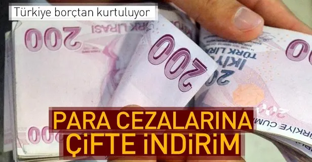 Para cezalarına çifte indirim