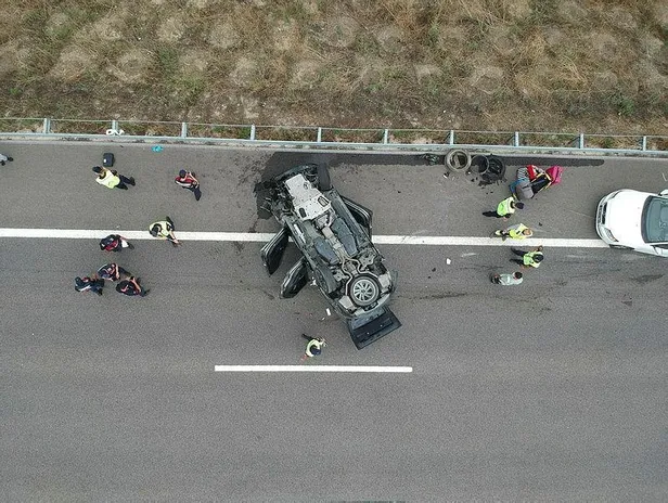 Şarkıcı Alişan'ın yaptığı kazanın raporu ortaya çıktı: Hız limitine uyulmamış tavan üzeri 38 metre sürüklenmiş-6