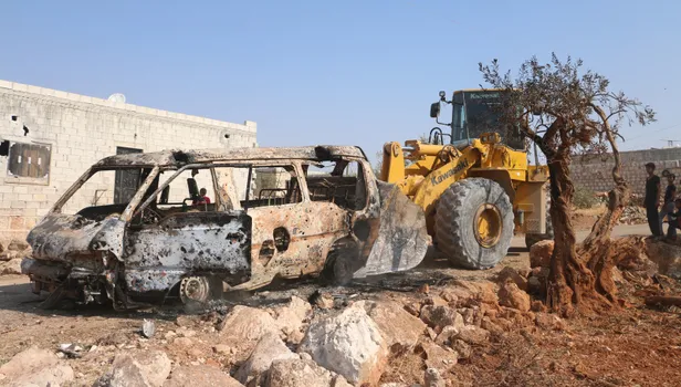 İdlib'de Bağdadi'nin öldürüldüğü yer görüntülendi