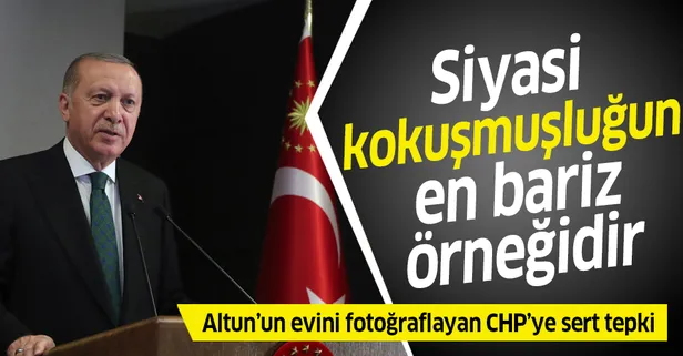 Başkan Erdoğan’dan Fahrettin Altun’u hedef alan CHP’ye sert tepki