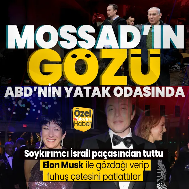 Epstein davasının aracısı o fotoğraf! Terör devleti İsrail, Elon Musk üzerinden ABD’yi tehdit mi ediyor? Fuhuş çetesinin listesi neden şimdi yayımlandı?