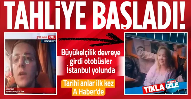 Ukrayna'daki Türk vatandaşları tahliye ediliyor: Konsolosluk otobüs ayarladı İstanbul'a geliyorlar