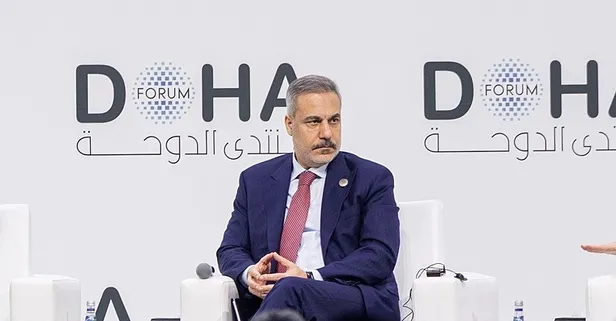 Bakan Fidan'dan Doha'da entegrason mesajı: Suriyeli olmayan unsurlar SDG'den çıkarılsın