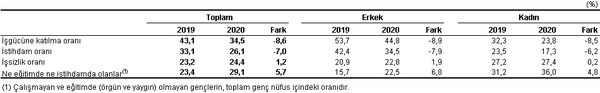 Son dakika: İşsizlik rakamları açıklandı | 2020 Nisan ayı işsizlik rakamları-5