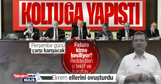 Kemal Kılıçdaroğlu 'istifa' teklifini reddetti! CHP kulislerinde neler konuşuyor? Ekrem İmamoğlu'nun 'değişim' çıkışı ve kurultay...