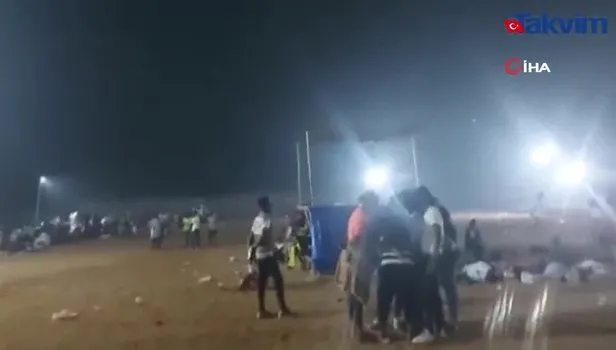 Kilisede izdiham yaşandı 30 kişi hayatını kaybetti