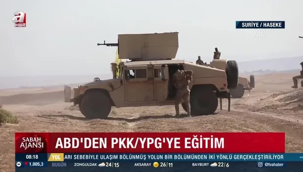 SON DAKİKA: ABD'nin ikiyüzlülüğü bir kez daha sahnede! Suriye'nin kuzeydoğusunda YPG/PKK'lı teröristlere eğitim verdiler