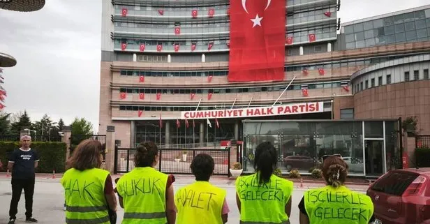 CHP'li Çiğli Belediyesi'nde kadın işçilerin çilesi bitmiyor! Maddi yetersizlikten eylem durdurmak zorunda kaldılar