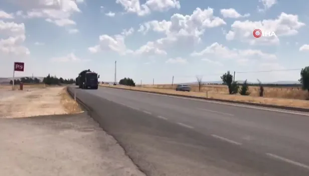 Son dakika: Suriye sınırına askeri sevkiyat