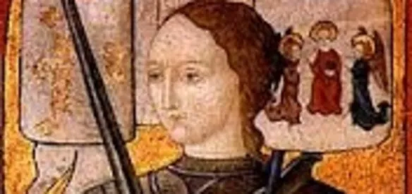 Jeanne d'Arc, büyücülük suçu ile yargılandı ve yakıldı.