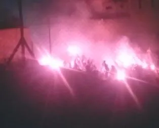 Rumlardan KKTC tarafına molotoflu saldırı