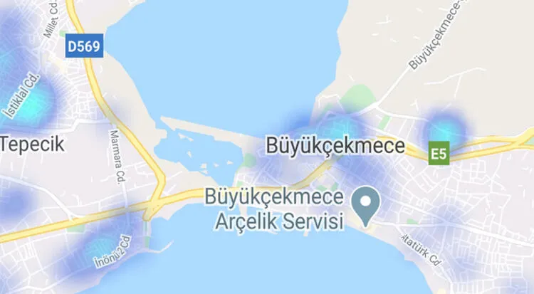 İstanbul'un güncel koronavirüs yoğunluk haritası! İşte ilçe ilçe İstanbul koronavirüs vaka haritası | Hayat Eve Sığar - 14