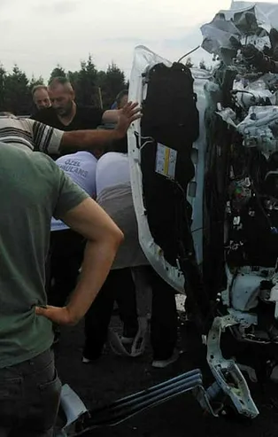 Samsun'da trafik kazası: 5 kişi ağır yaralı