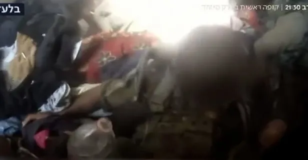 Soykırım ordusu çözülüyor! Kassam Tugaylarının köşeye sıkıştırdığı İsrail askerleri çığlık çığlığa ağladı