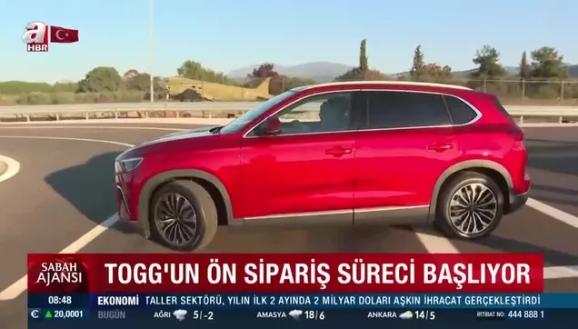 Togg'un ön sipariş süreci başlıyor