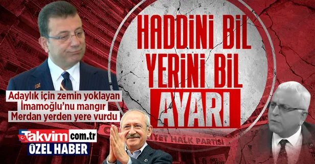 Adaylık için zemin yoklayan Ekrem İmamoğlu'na bir ayar da Merdan Yanardağ'dan! "Genel başkanın takdiriyle geldi"