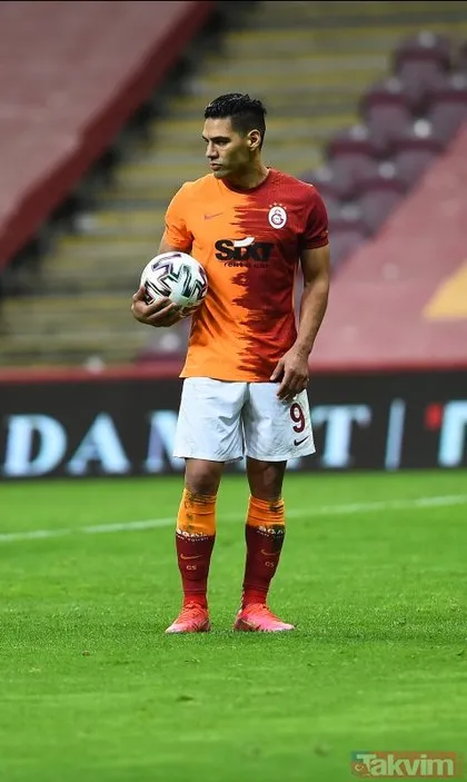 Falcao Galatasaray’dan bir golüne karşılık 7 milyon 500 bin lira kazandı!