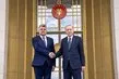 Başkan Erdoğan, Romanya Başbakanı Marcel Ciolacu ile Ortak Basın Toplantısı’nda açıklamalarda bulundu