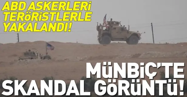 ABD askerleri Münbiç’te YPG/PKK’lı teröristlerle yakalandı