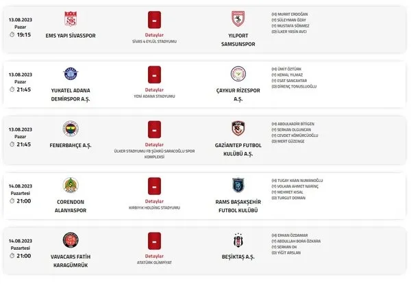 super-ligde-ilk-haftanin-hakemleri-aciklandi-trendyol-super-lig-ilk-hafta-mac-takvimi-tff-ile-2023-2024-super-1691605598330.jpg Trendyol Süper Lig ilk hafta maç fikstürü! Süper Lig'de ilk haftanın hakemleri açıklandı! TFF ile 2023 - 2024 Süper Lig maç tarihleri-4