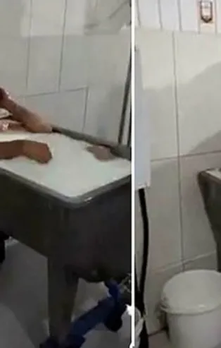 Kazana girip süt banyosu yapan Uğur Turgut'un daha önce bir köpeğe işkence ettiği videosu da ortaya çıktı!