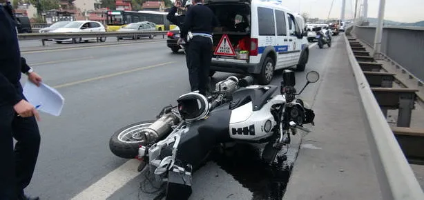 Boğaziçi Köprüsü’nde kaza