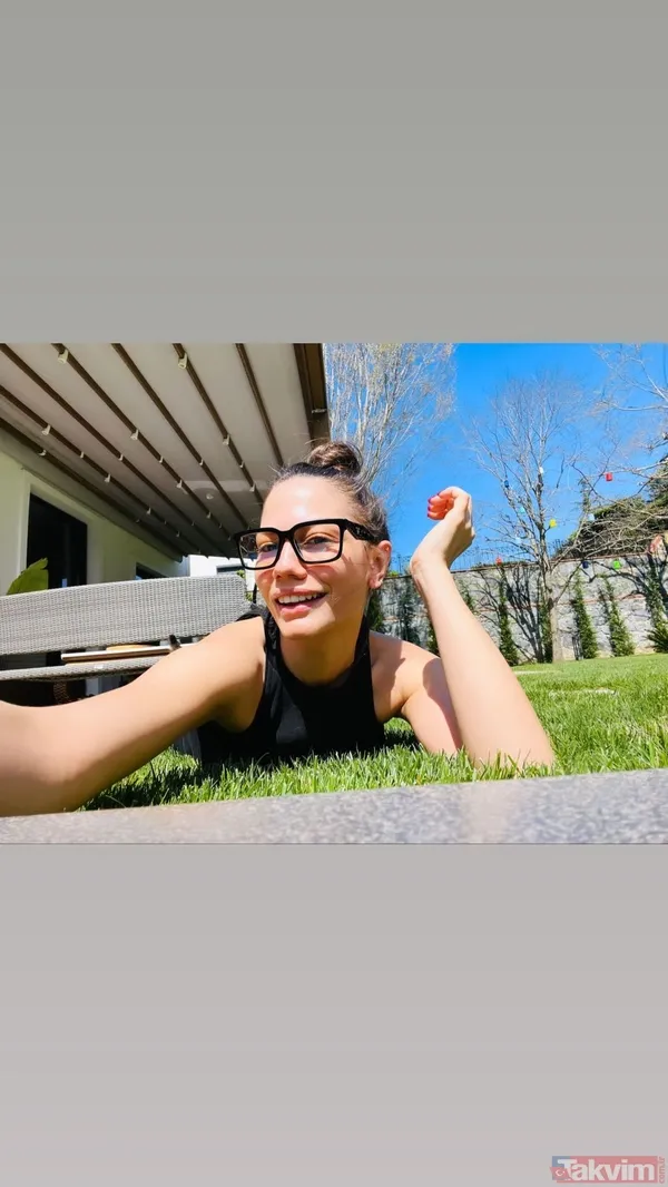 Demet Özdemir bahçenin ortasına sere serpe uzandı ortalık yıkıldı! Oğuzhan Koç’un müstakbel eşi “Isıracağım artık” deyip en cesur haliyle... - 18