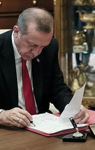 Başkan Erdoğan'ın imzaladığı atama kararları Resmi Gazete'de
